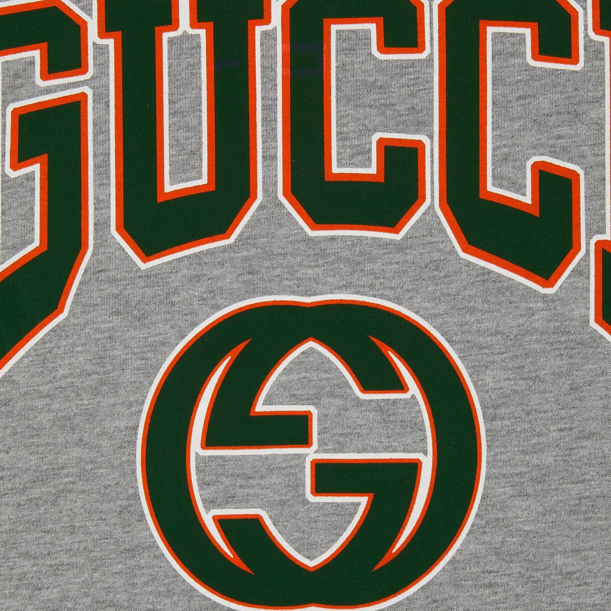 Gucci Cotton Jersey Printed T-Shirt 'Grey' 771758-XJGA5-1230