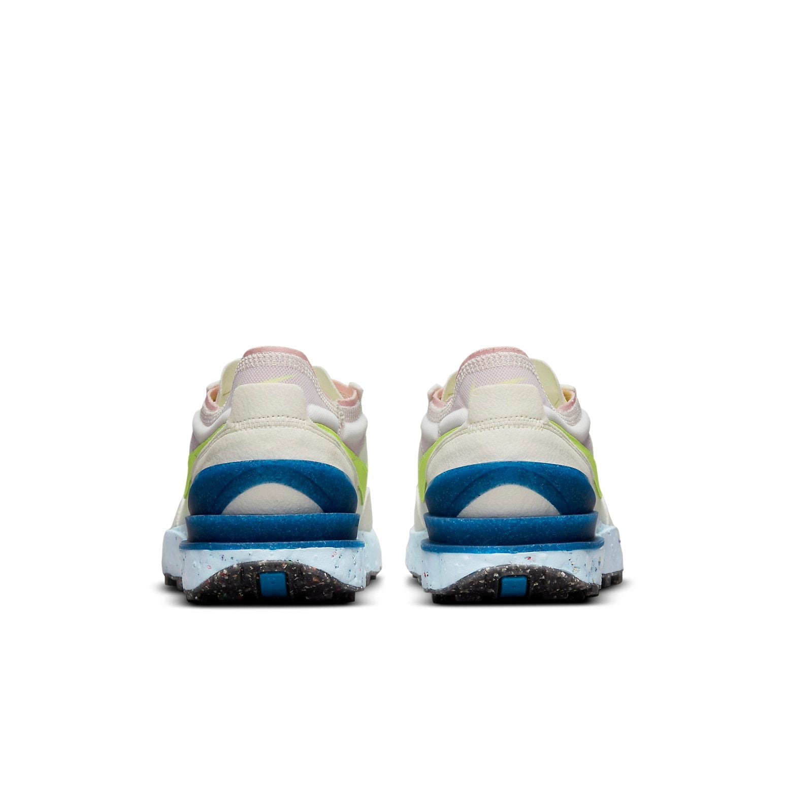 (WMNS) Nike Waffle One Crater Sneakers White/Green/Blue DJ9640-100