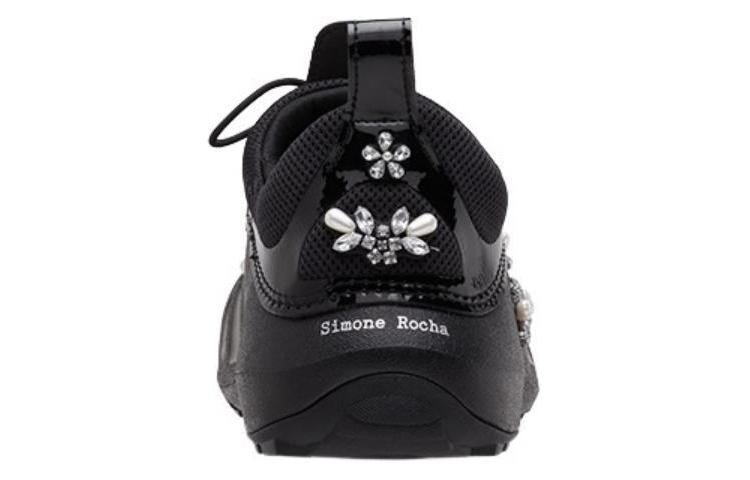 (WMNS) Crocs x Simone Rocha Quick Trail Low 'Black' 209635-001