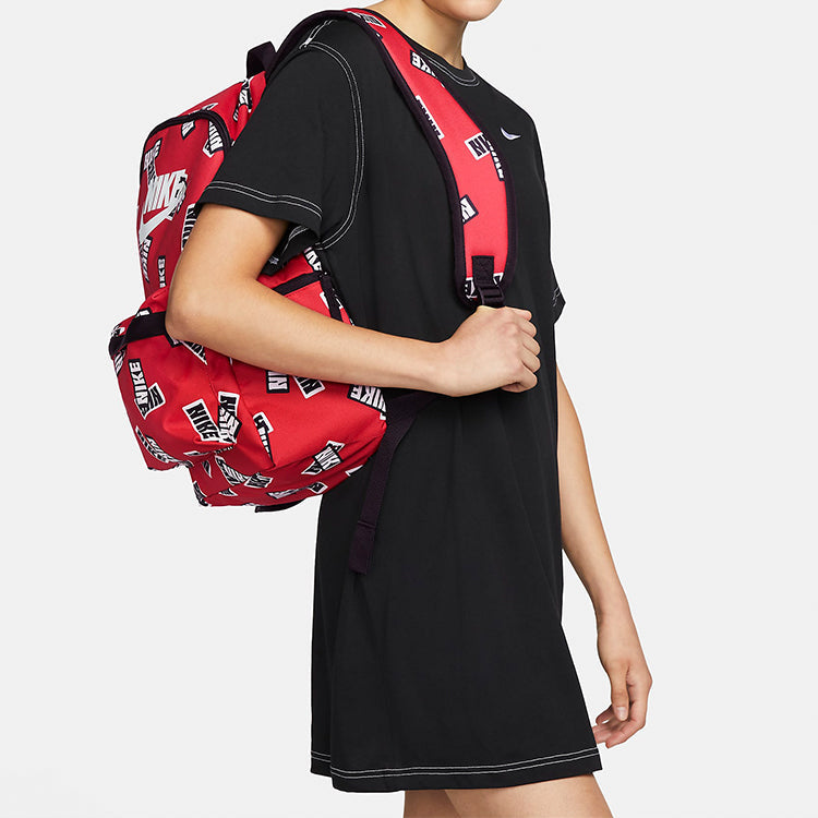 Nike Heritage All Over Print Backpack 'Red' DM2159-657