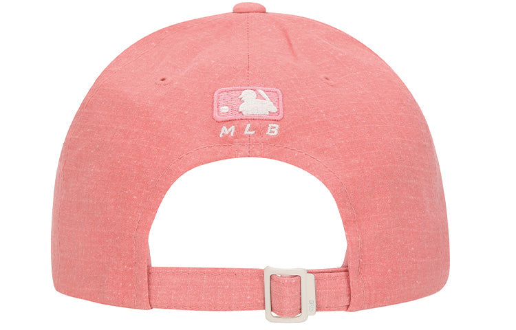MLB NY Small Label Cap Baseball Cap Pink White 32CPCE011-50P