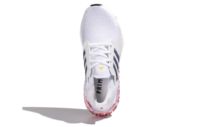 (WMNS) adidas Ultraboost 20 'White Blue Red' FY3462