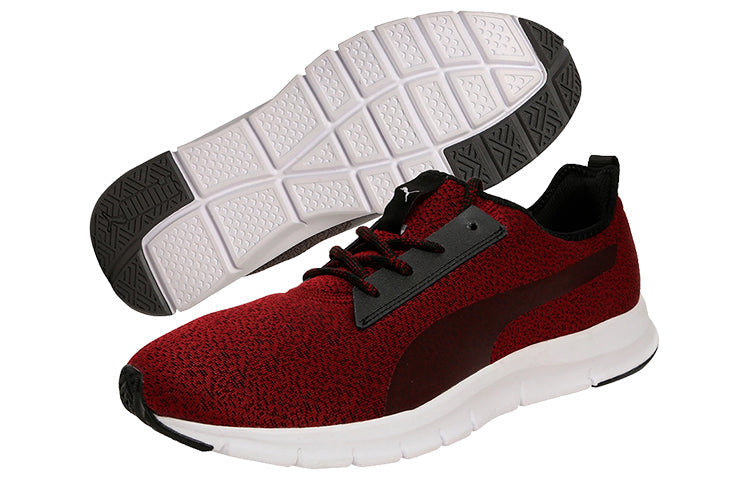 PUMA Flexracer Hm Nu Idp Low Top Running Shoes Red/Brown/White 369706-03