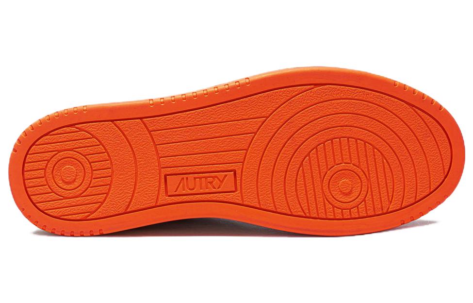 AUTRY Medalist Low Bicolor 'White Orange' AULM-WB21