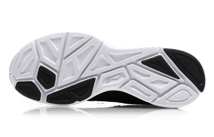 Li-Ning Lightweight Running Shoes 'Black White' ARBN221-4