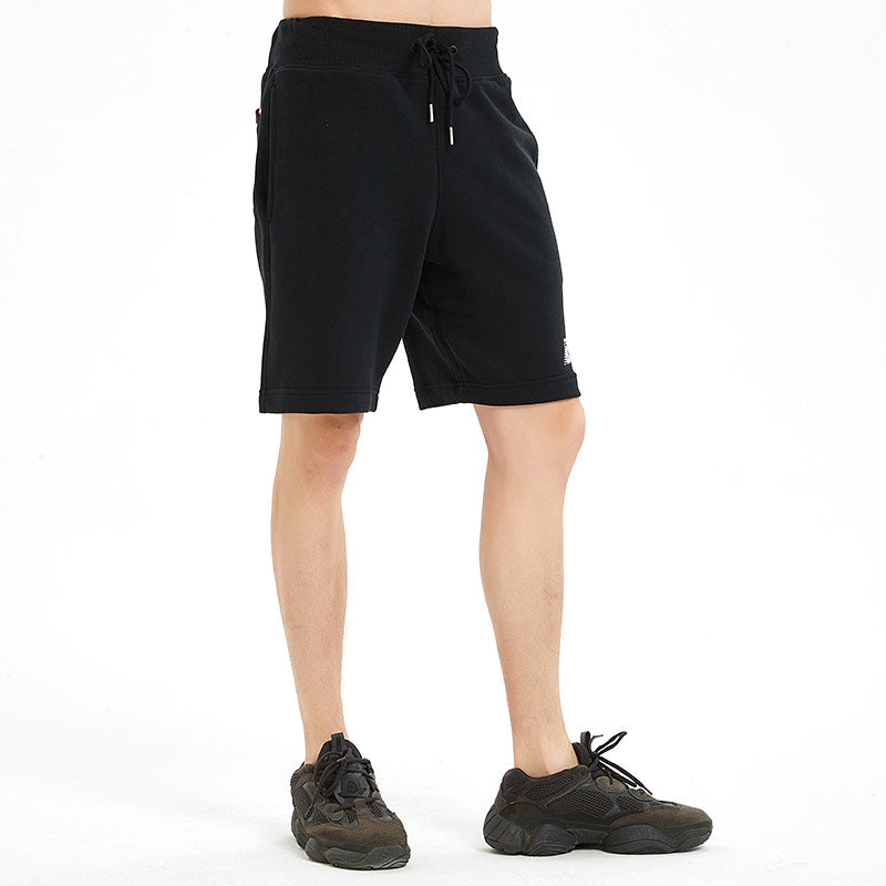 New Balance Basic Cotton Shorts Asia Sizing 'Black' AMS91578-BK