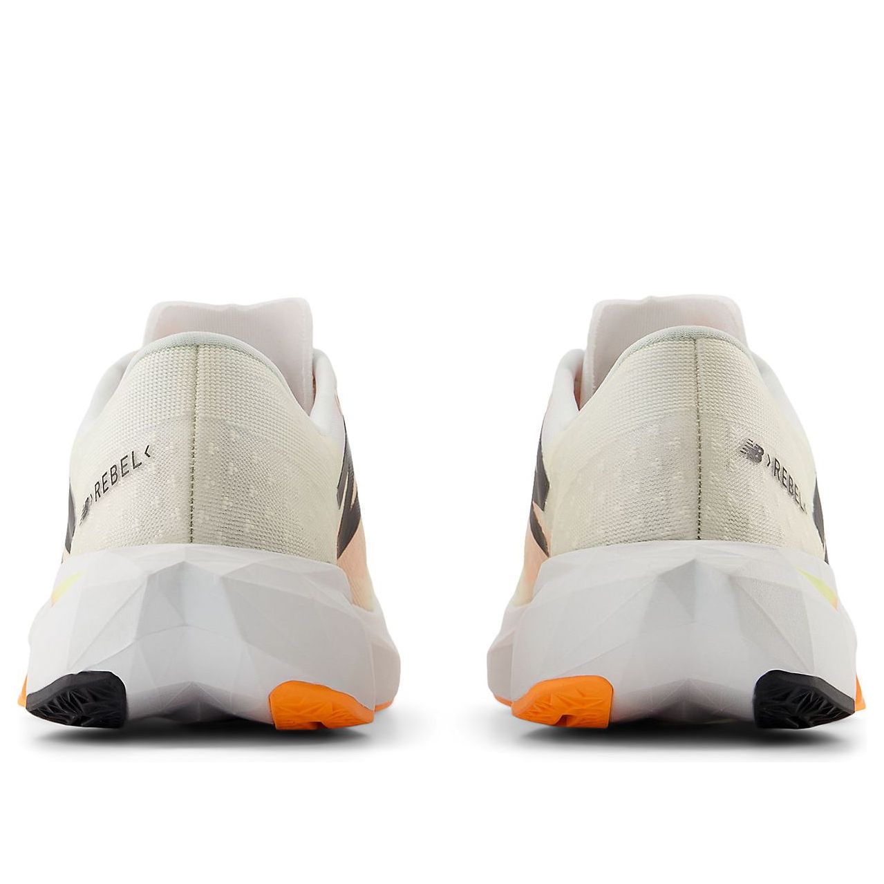 (WMNS) New Balance FuelCell Rebel v4 'White Black Orange' WFCXCN4