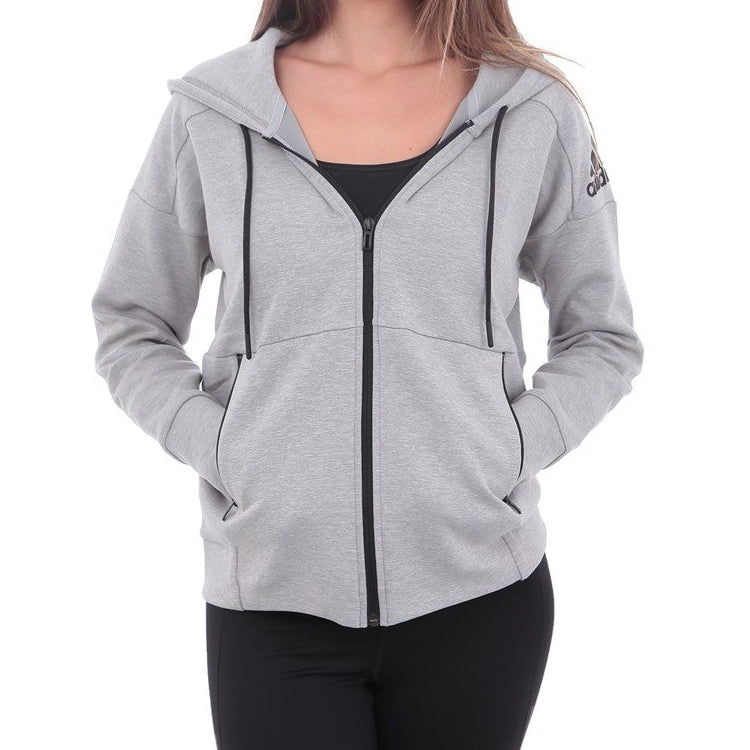 (WMNS) adidas Sports Stylish Gray Jacket CZ2938
