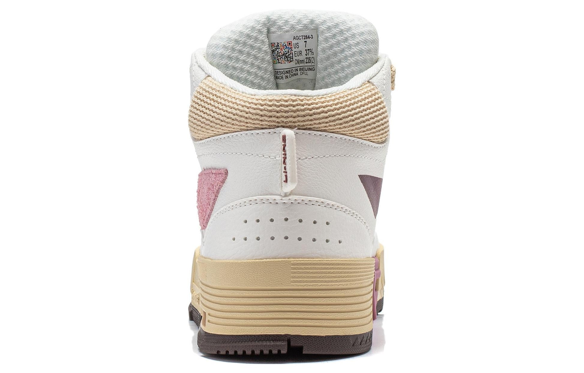 (WMNS) Li-Ning Mileage High 'White Rose Pink' AGCT284-3