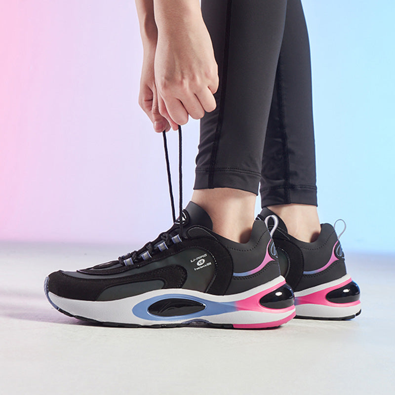 (WMNS) Li-Ning V8 'Black' ARHQ094-3
