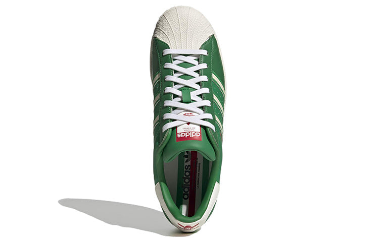 adidas Superstar 'Green Off White' HQ1435