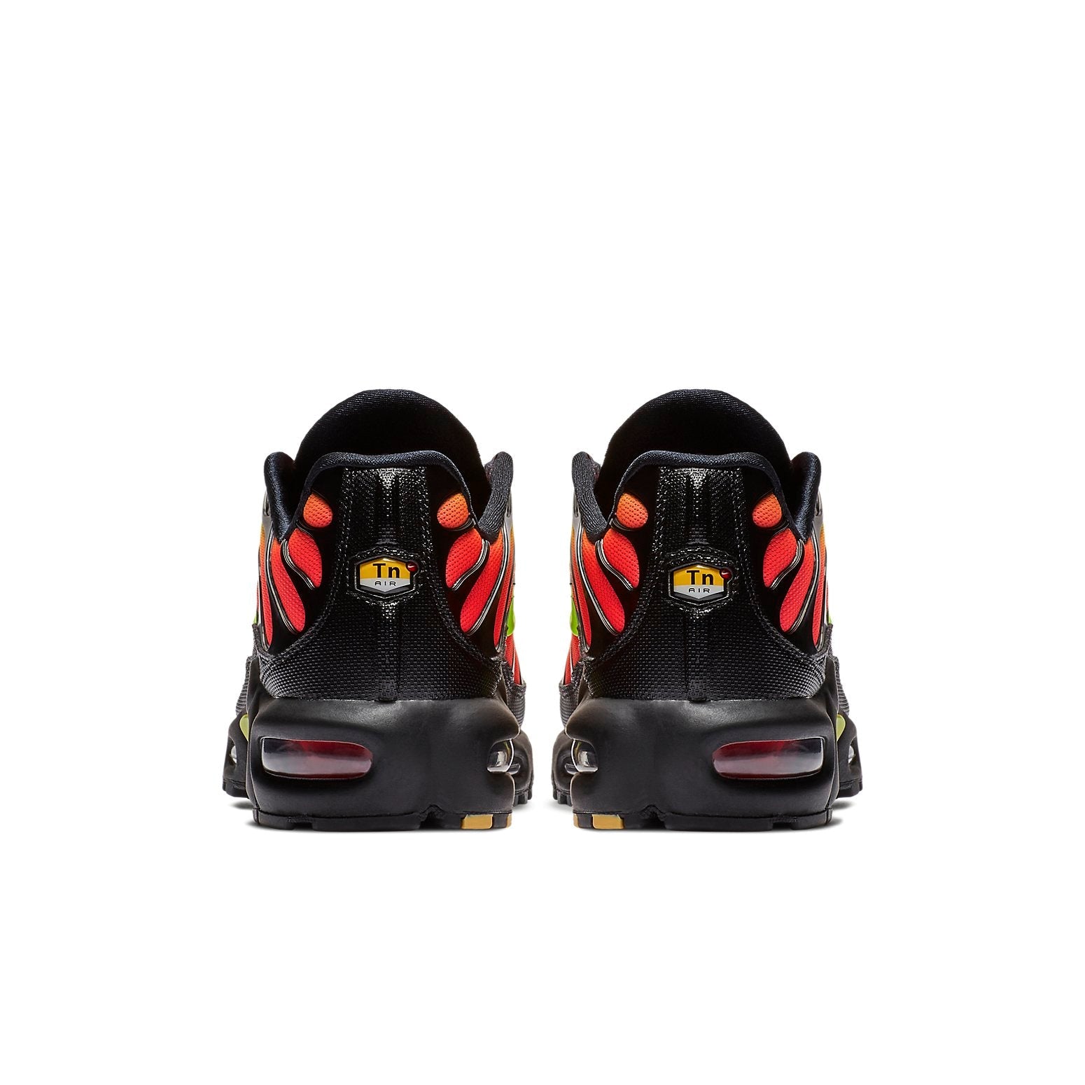 (WMNS) Nike Air Max Plus 'Black Volt Solar Red' AQ9979-001