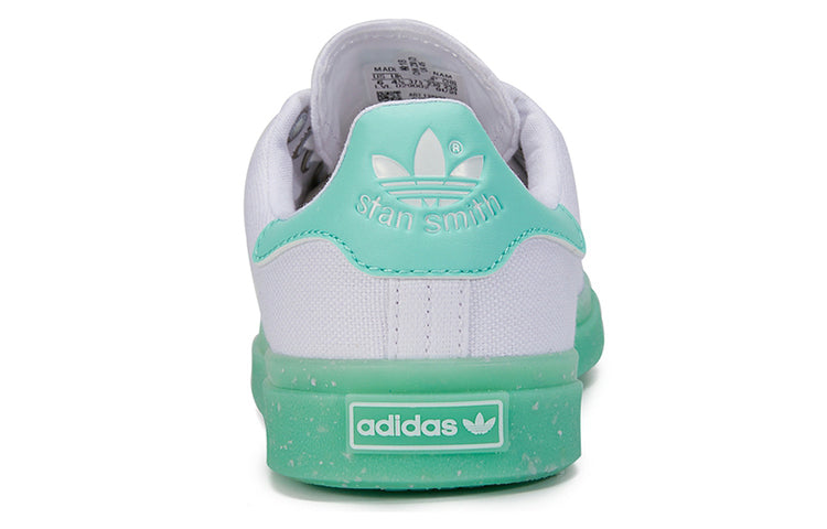 (WMNS) adidas originals Stan Smith Vulc For White/Green FX8683