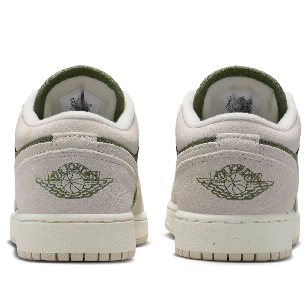 (GS) Air Jordan 1 Low SE 'Medium Olive Sail' HV4396-201