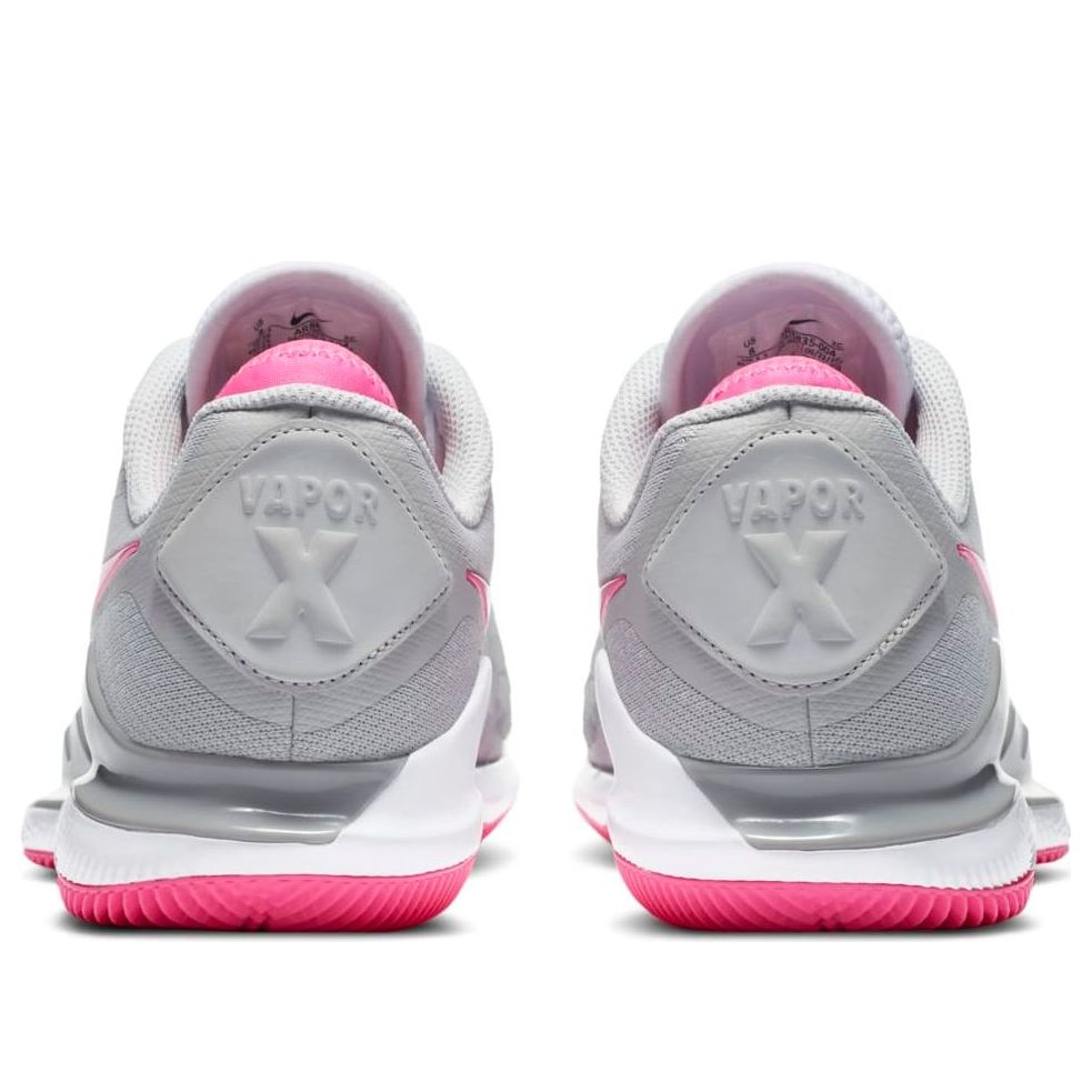 (WMNS) Nike Court Air Zoom Vapor X Knit 'Grey Pink' AR8835-004
