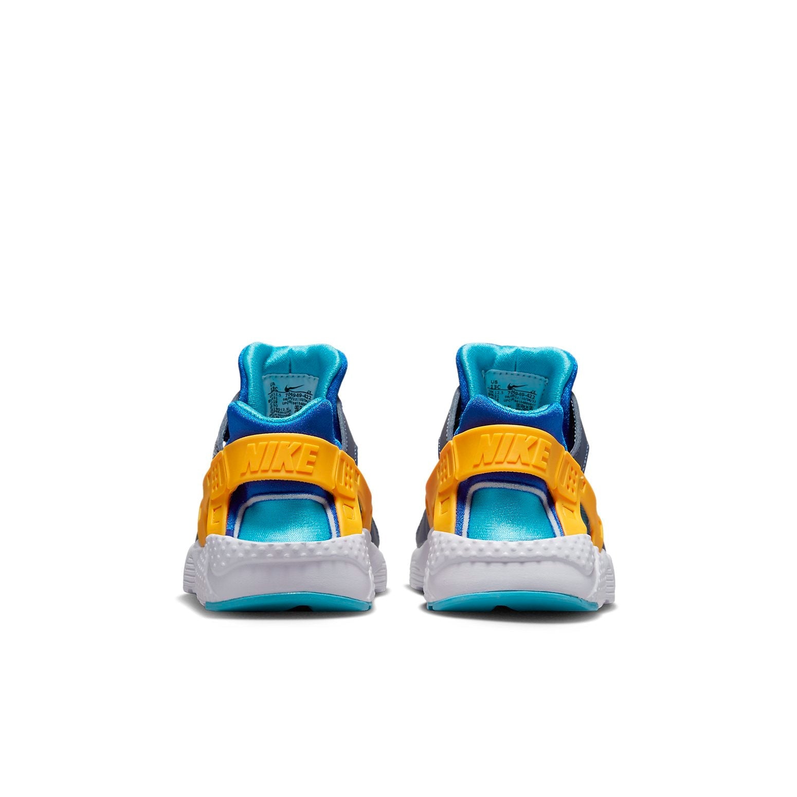 (PS) Nike Huarache Run 'Diffused Blue Laser Orange' 704949-422