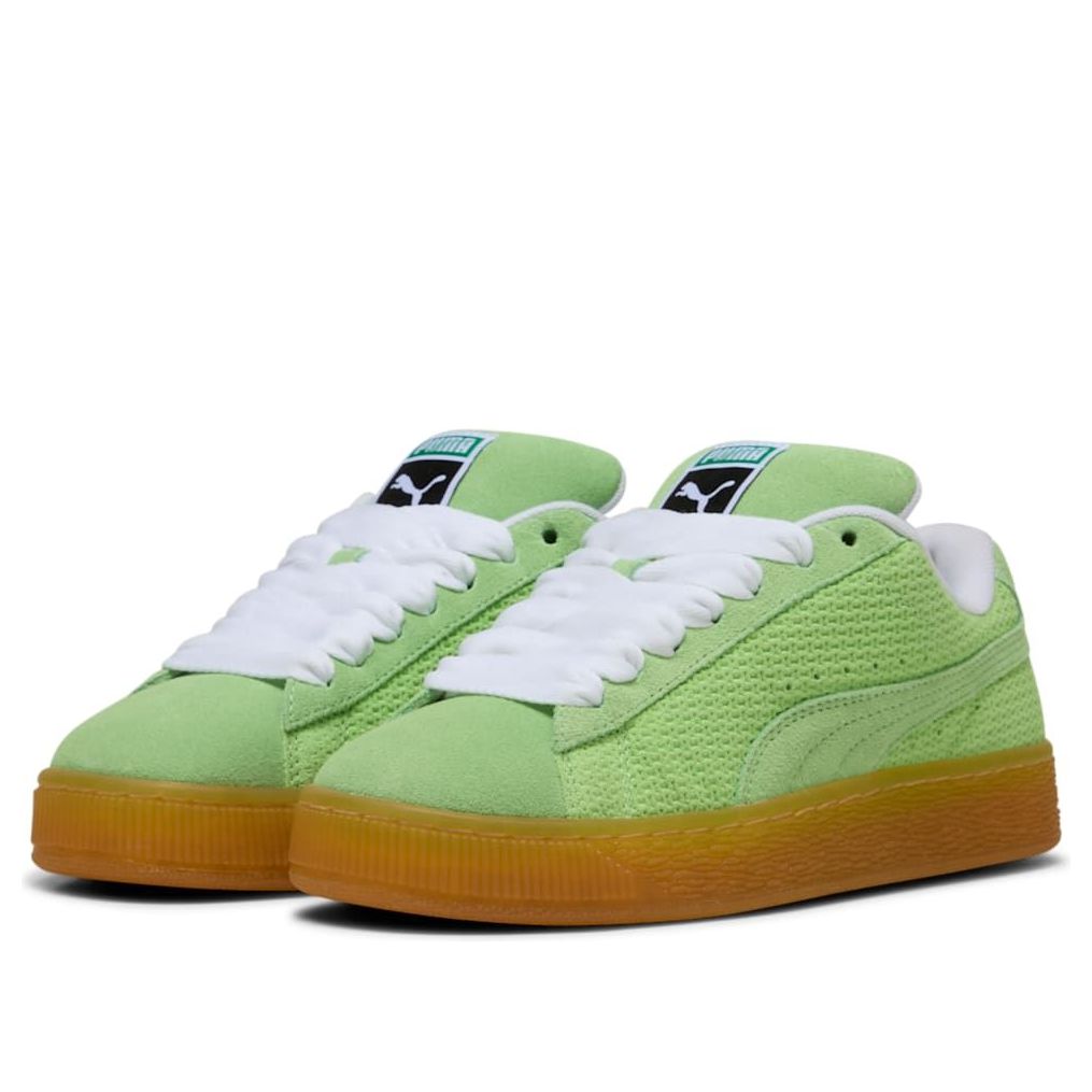 (WMNS) PUMA Suede XL Braided 'Spring Fern' 402318-01