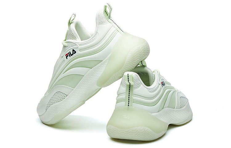 FILA Ray 2 Low Top Clunky Shoes Yellow/Green T12M125201FLC