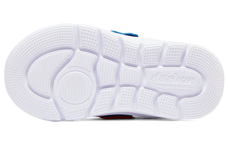 (GS) Skechers Dinosaur Comfy Shoes 'Blue Orange' 407226N-BLLM