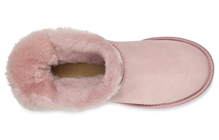 (WMNS) UGG Classic Bling Mini Fleece Lined Pink 1105364-PCRY