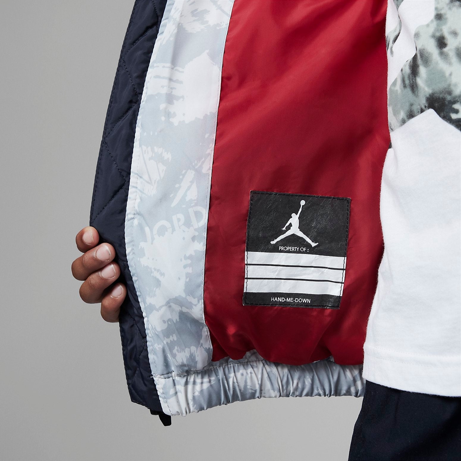 (PS) Air Jordan Jumpman Tape Jacket 'White' FB1756-077