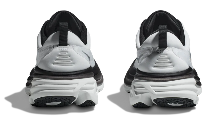 HOKA ONE ONE Bondi 8 2E Wide 'White Black' 1127953-WBLC