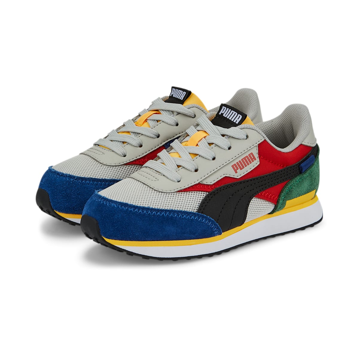 (PS) PUMA Future Rider Splash 'Burnt Red Grey Violet' 381855-06