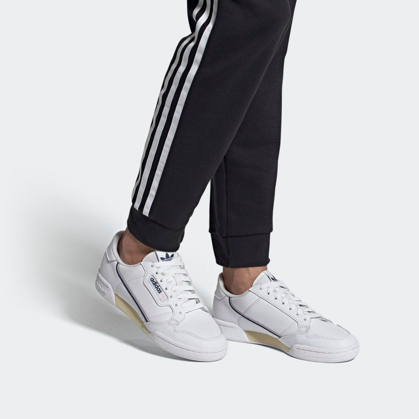 (WMNS) adidas Continental 80 'White Blue Pink' EF6011