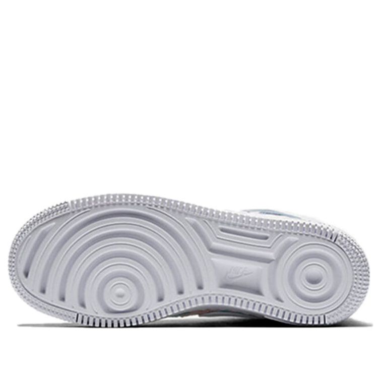 (WMNS) Nike Air Force 1 Upstep Hi LX 'Sequin Fabric' 898422-100