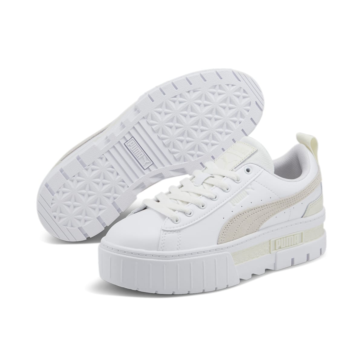 (WMNS) PUMA Mayze OW 'White Vapor Grey' 393425-01