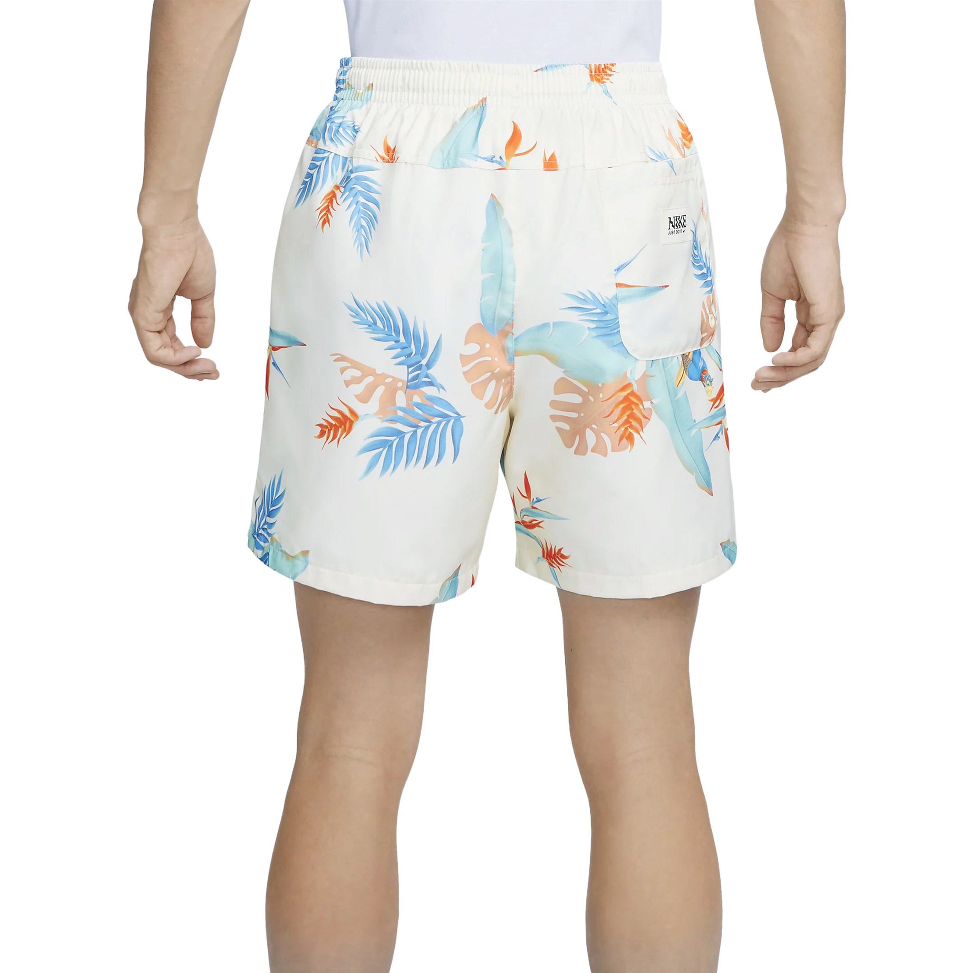 Nike Summer Floral shorts 'White & Blue' FQ0350-110