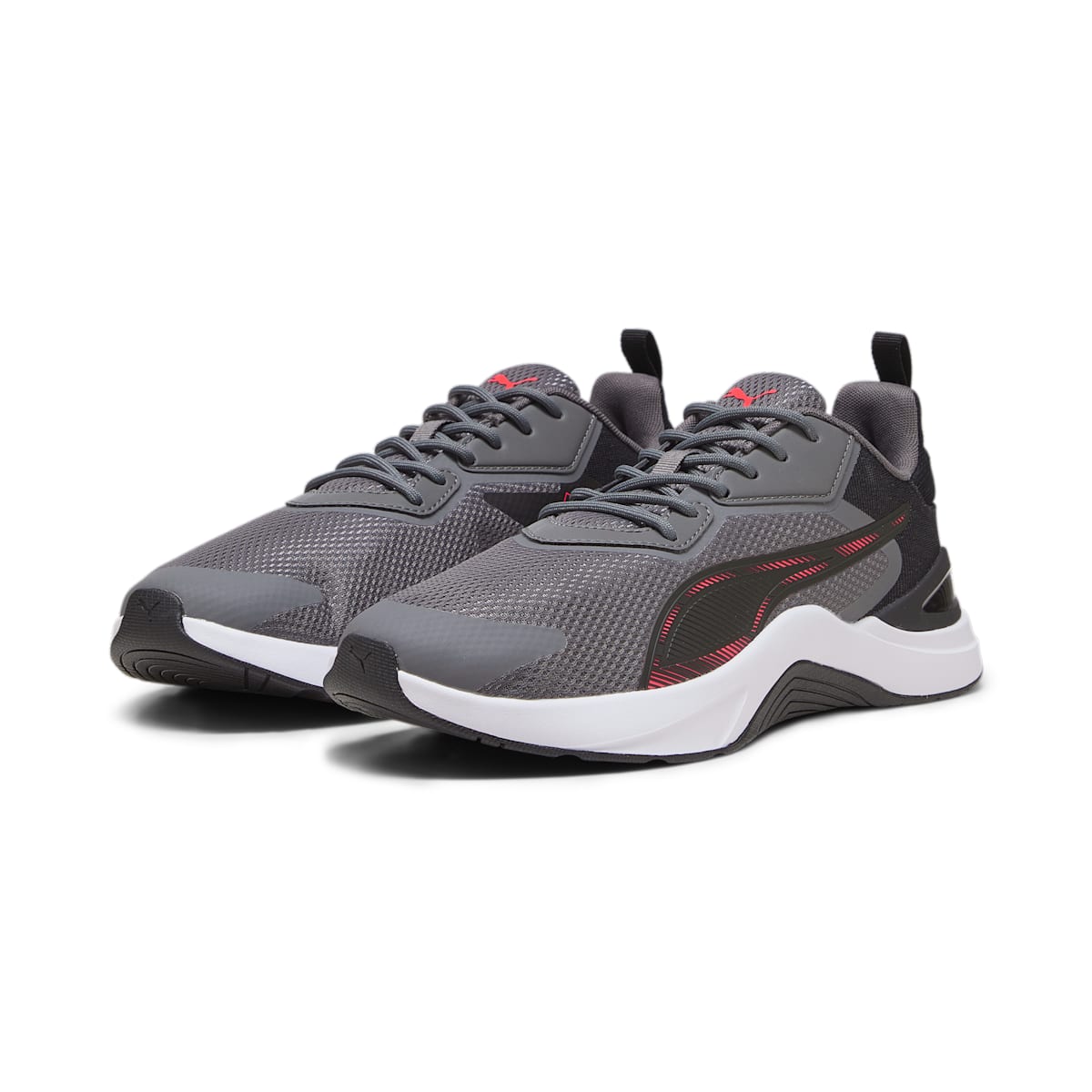 PUMA Infusion 'Dark Grey Black Red' 377893-12
