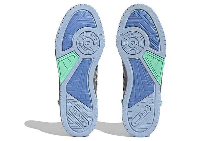 adidas Neo D-PAD Mid Shoes 'Blue Metallic Silver' HQ7026