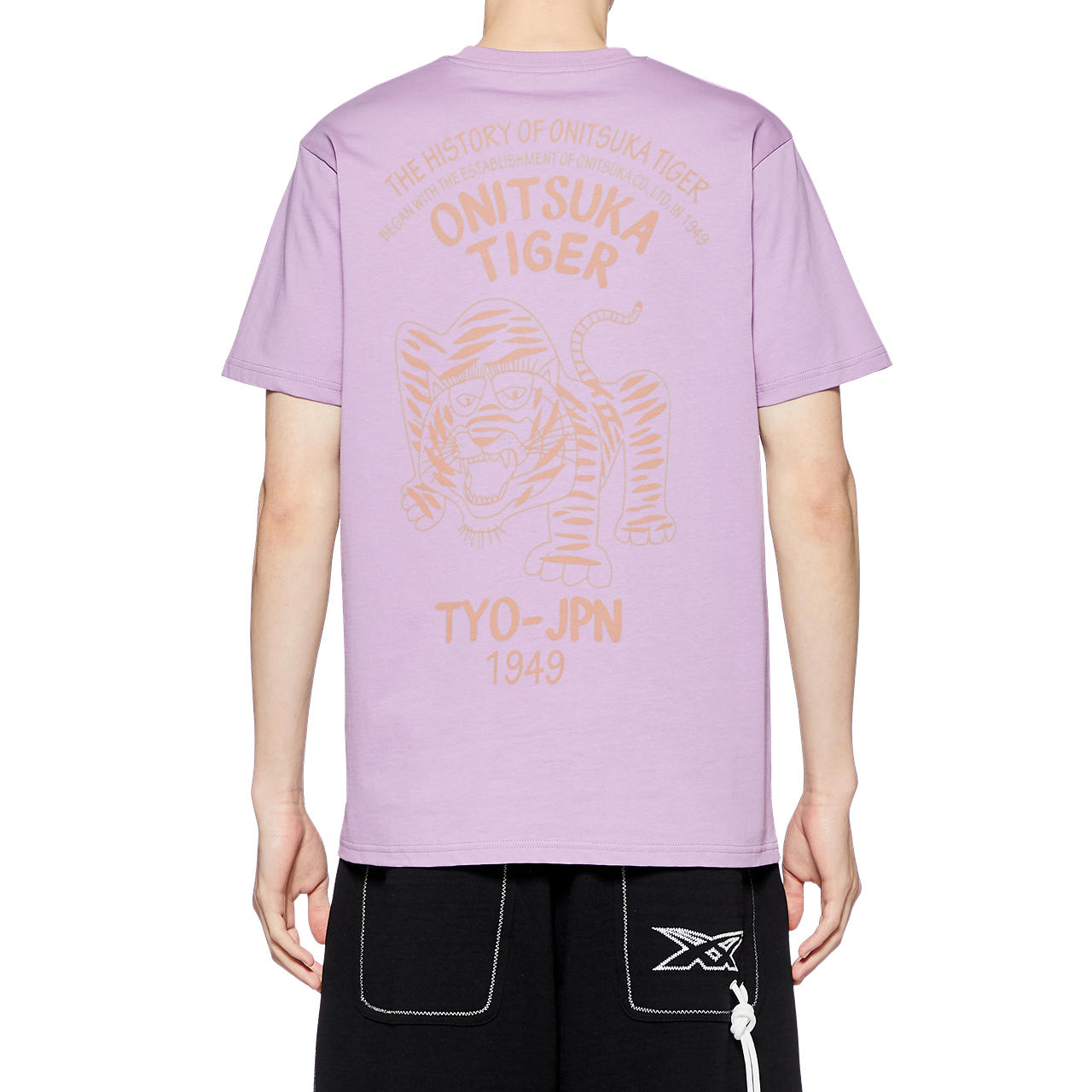 Onitsuka Tiger 3D Graphic Tee 'Purple' 2183B150-400