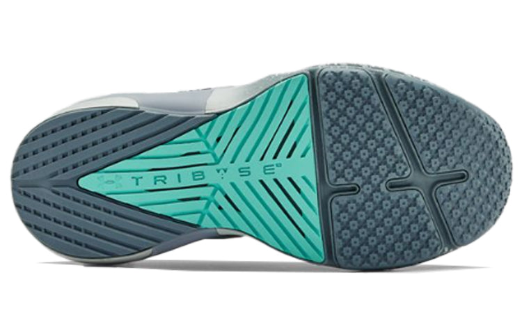 (WMNS) Under Armour Hovr Apex Running Shoes Grey/Green 3022209-300