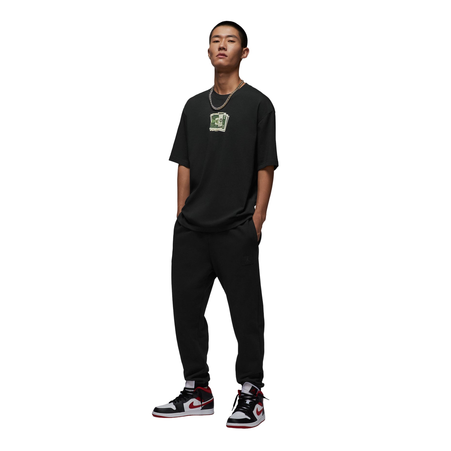 Air Jordan AJ3 T-Shirt 'Pure Money - Black' IQ6953-010