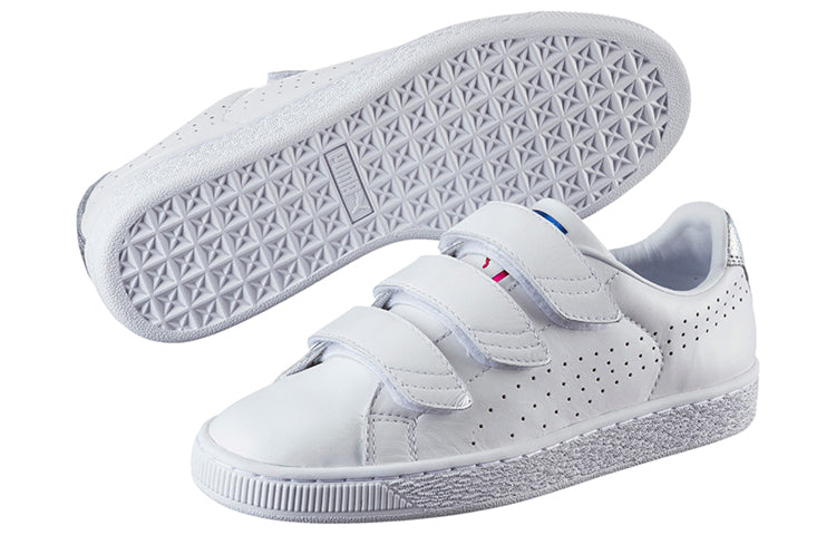 (WMNS) PUMA Basket Strap White 362741-03