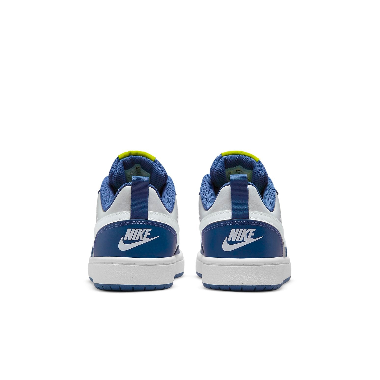 (GS) Nike Court Borough Low 2 'Grey Fog Mystic Navy' BQ5448-016