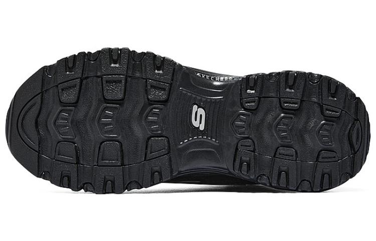 (WMNS) Skechers D'Lites New Lane Sneaker 'Black' 168026-BKSL