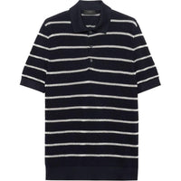 PRADA SS24 Polo Shirt Men's Marine Blue