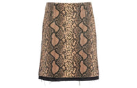 MIU MIU Casual Long Skirts Women's Khaki