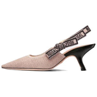 DIOR J'Adior Irregular Heel High Heels Women's Pink