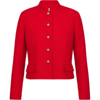 DIOR FW24 Jackets Coats Women's Red