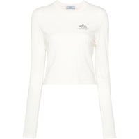 PRADA T Shirt Women's Ivory White