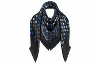 LOUIS VUITTON Silk Scarves Women's Black