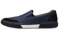 PRADA Men's Casual Shoes Men Low Top Black/Blue