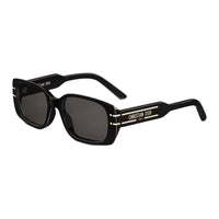DIOR Acetate Metal Rectangular Sunglasses Women's Black