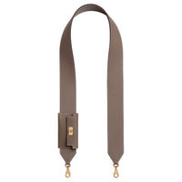 HERMES Kelly Pocket Bag Strap Women's Elephant Gray