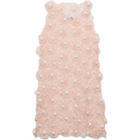 PRADA Sleeveless Dress Women's Snowflake Gypsum Pink