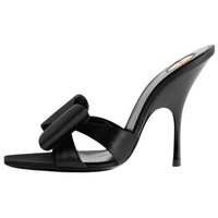 SAINT LAURENT Slide Slippers 11cm Women's Black